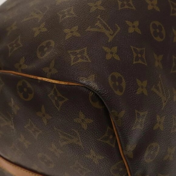 LOUIS VUITTON Monogram Keepall Bandouliere 60 Boston Bag M41412 LV Auth 140306 - Picture 5 of 16